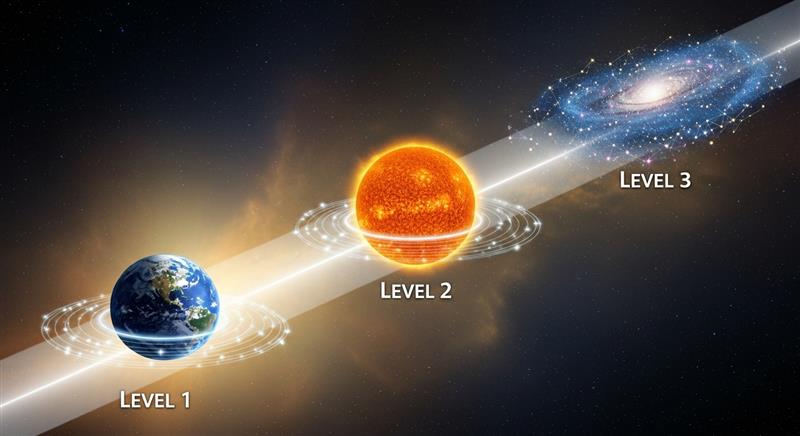 카르다쇼프 척도, 우주 문명의 발전 단계를 숫자로 나누다