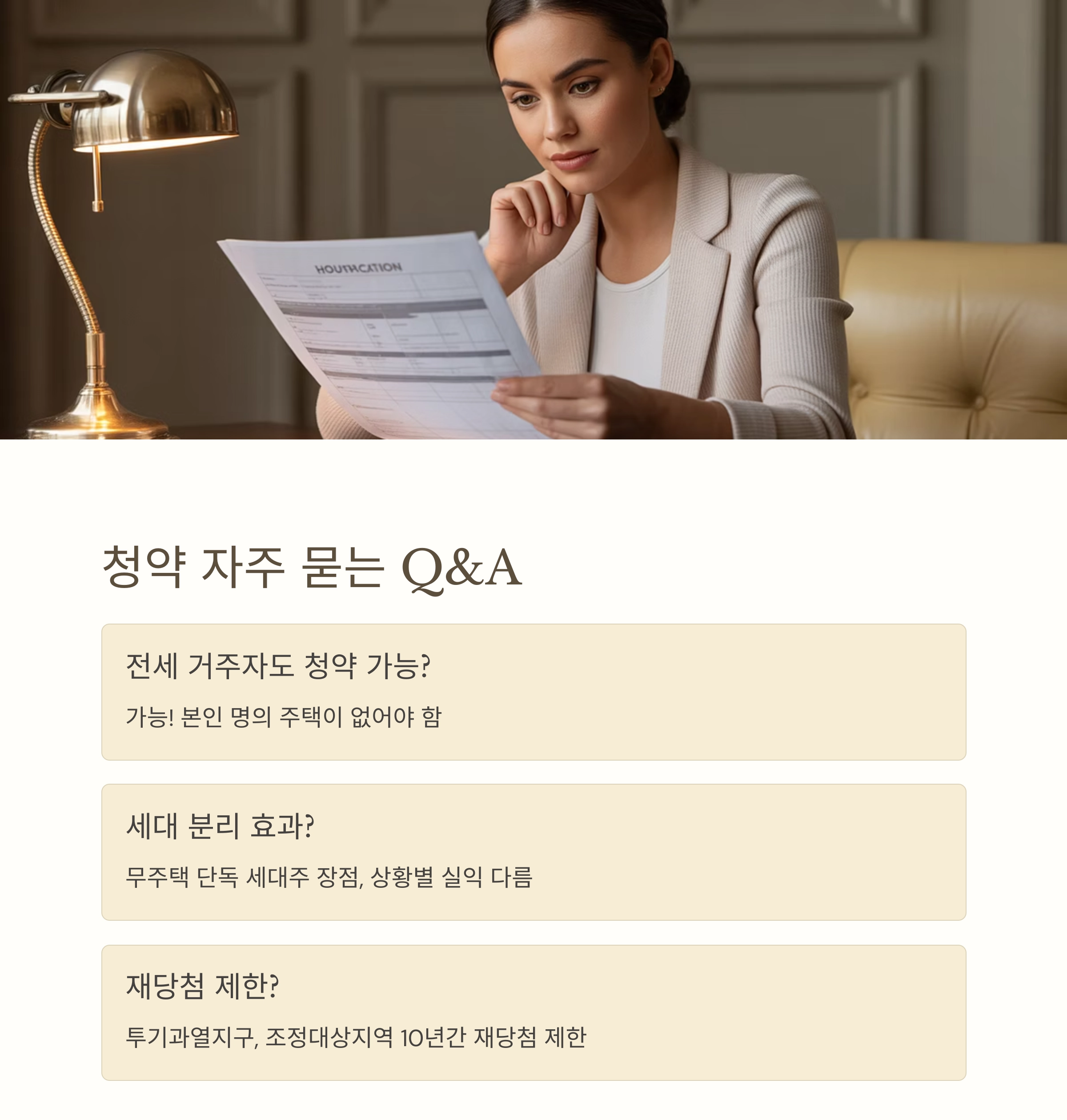 2025년 아파트 청약 조건 총정리 : 놓치면 후회하는 필수 기준