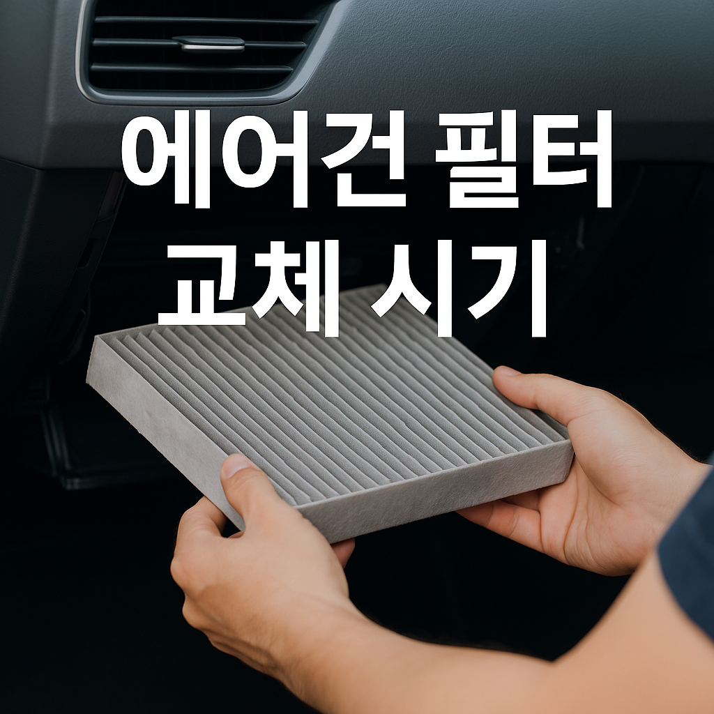 에어컨 필터 교체 시기 관련 이미지