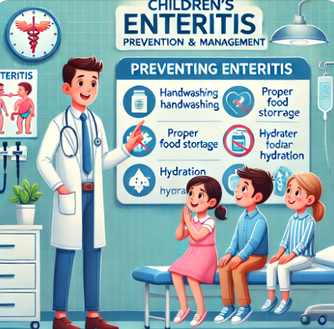 아이들 장염 증상, 관리법, 건강한 습관