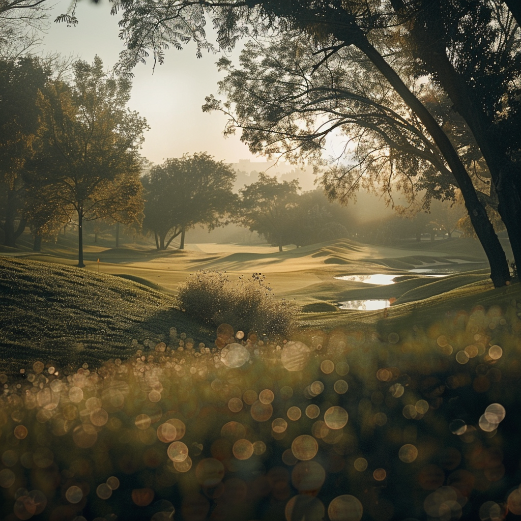 알펜시아700GC 골프장 전경