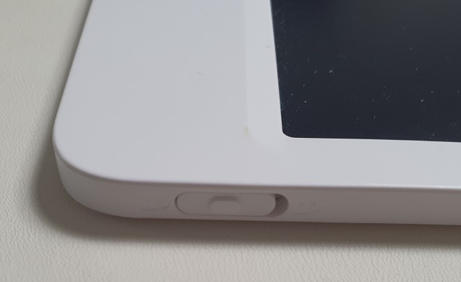 샤오미 전자노트 보호버튼