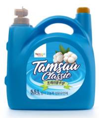 탐사 고농축 섬유유연제 프레쉬 블루&#44; 5.5L&#44; 1개