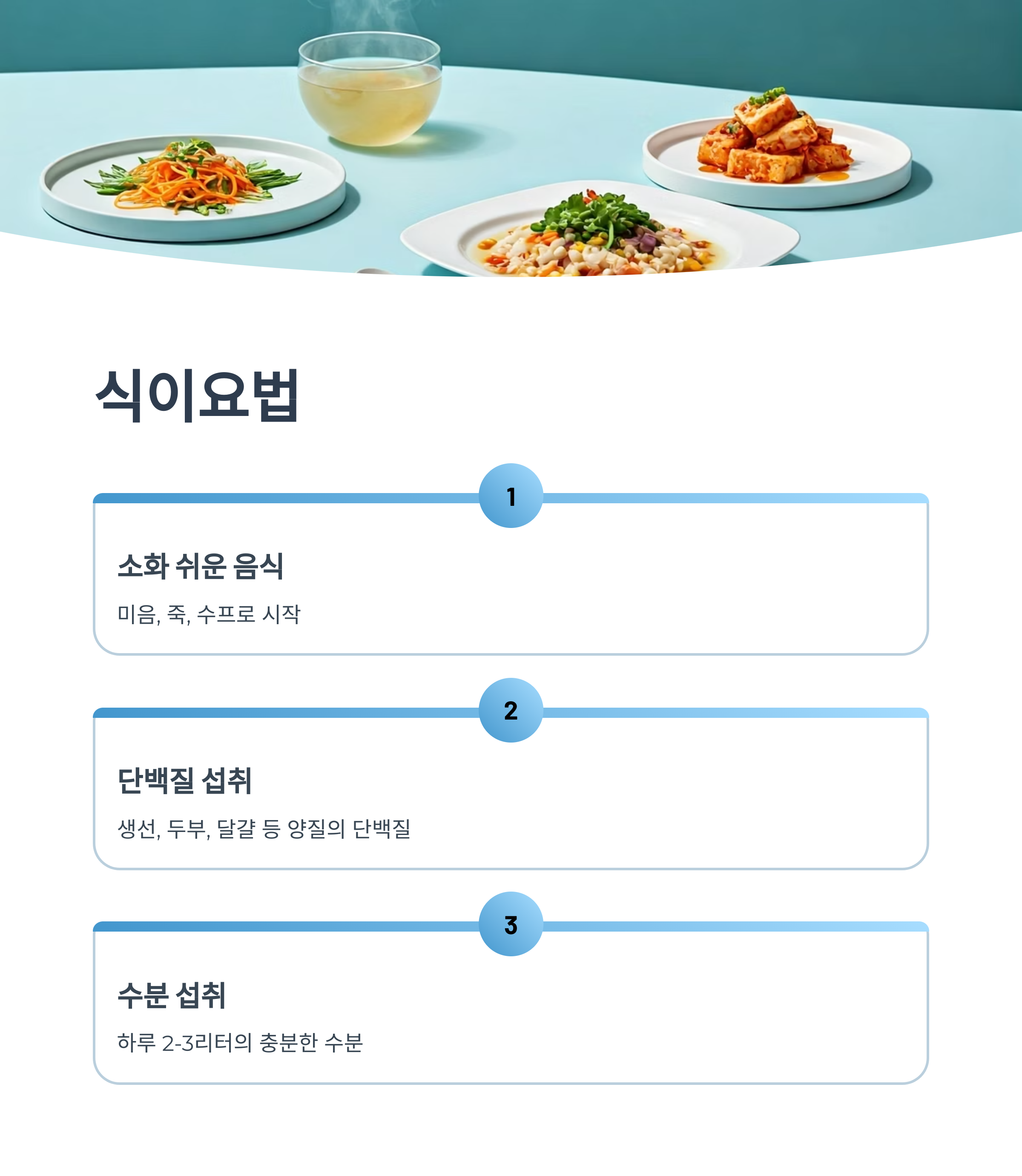 간암 색전술 식이요법