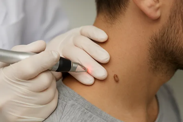 쥐젖 제거 레이저 시술 과정과 회복1