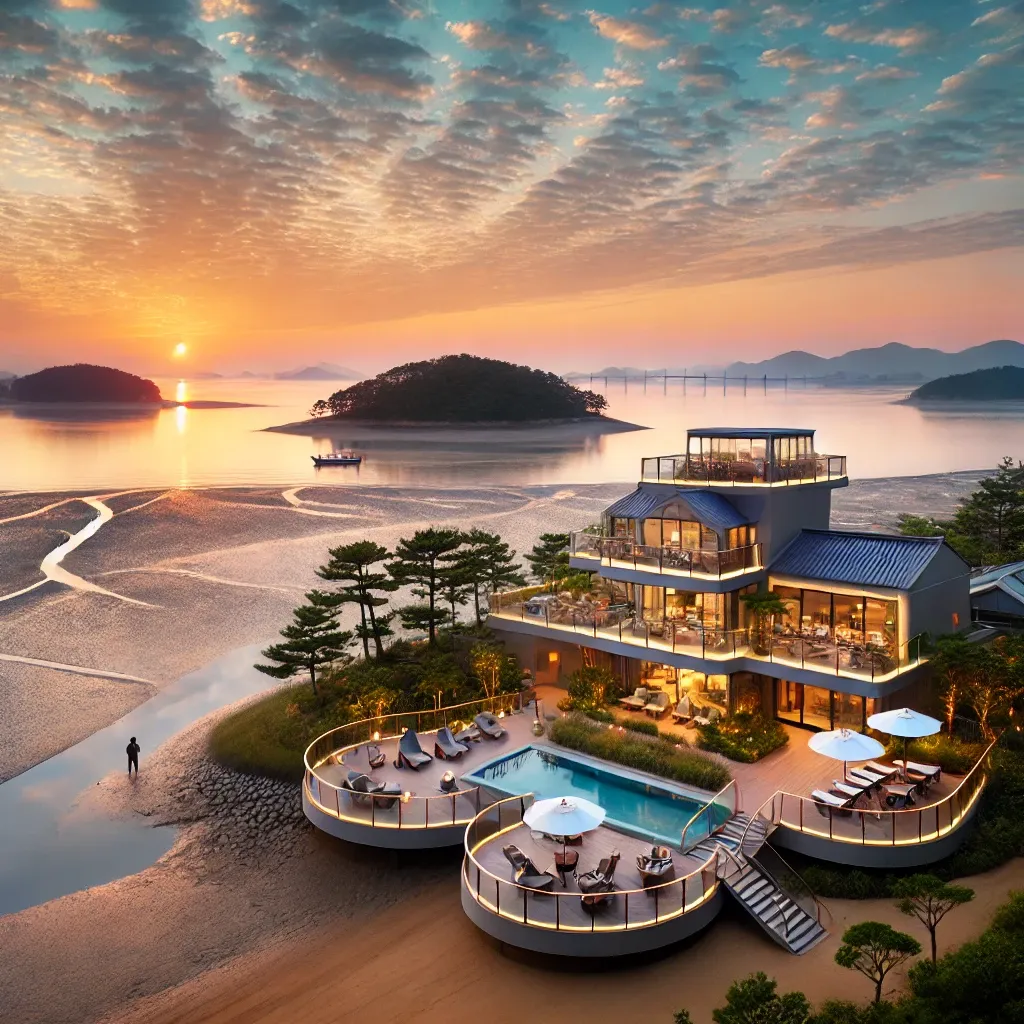 서해안에서 일출과 낙조를 즐길 수 있는 호텔