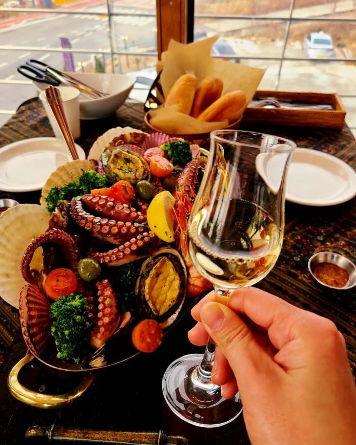 강화 석모도 맛집 추천 생방송투데이 대왕문어 지중해식 해물찜 대파 피자 대왕 문어 오일찜 오늘방송 수요맛전