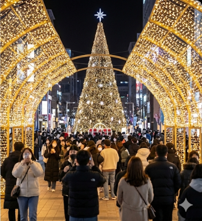 2026 부산 빛축제 광복로 서면