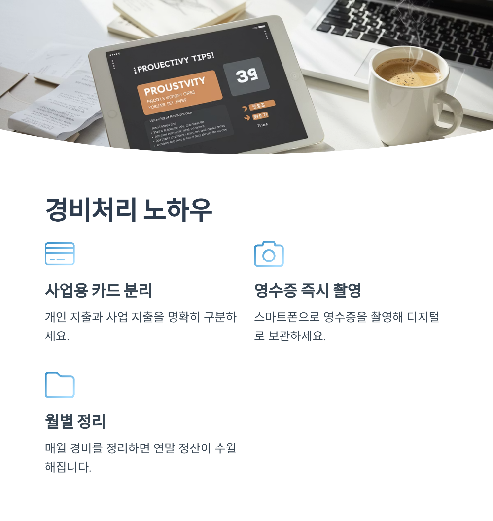 💰블로그 운영비 경비처리 완벽 가이드