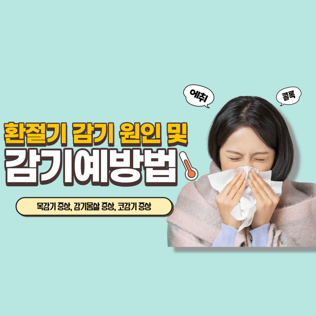 요즘 감기 유행 증상및 좋은 음식과 감기 빨리 낫는 방법 알아보기 썸네일 안내