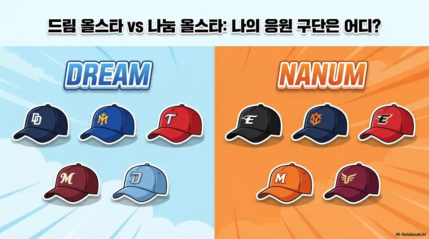 2026 KBO 올스타전 드림 올스타와 나눔 올스타 소속 구단 팀 편성 안내