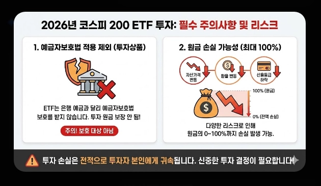 코스피 200 ETF 필수 체크 5가지 [2026년 기준] 브랜드 비교&middot;보수&middot;유동성 확인법