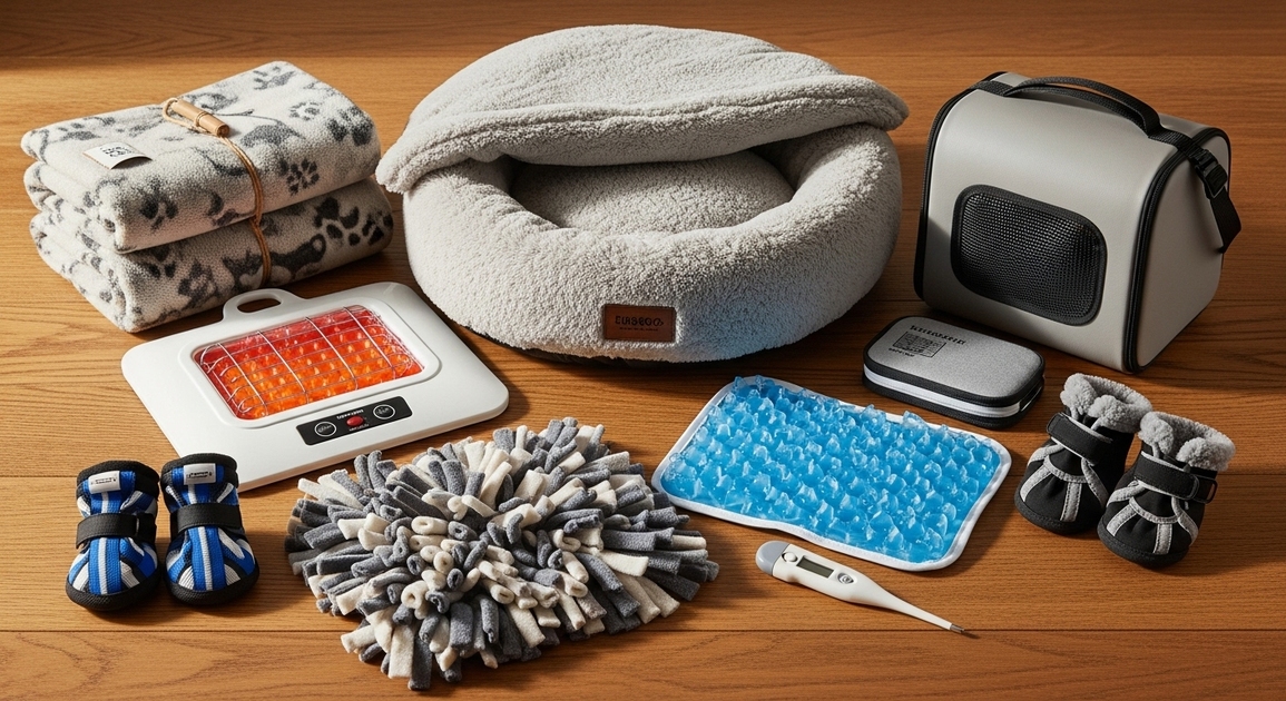계절별 반려동물 여행 필수템 가이드 (여름&middot;겨울 대비)