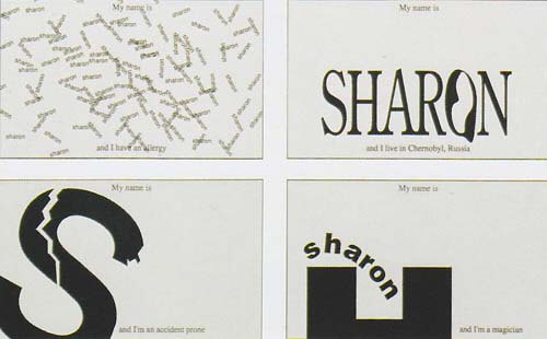Typographic Portraits 예시