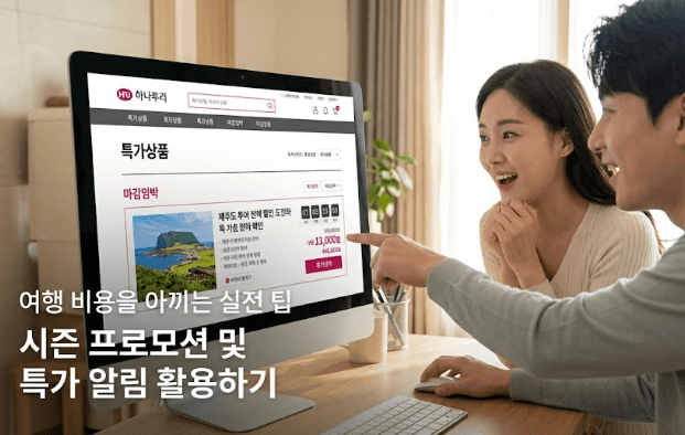 특가 알림 활용