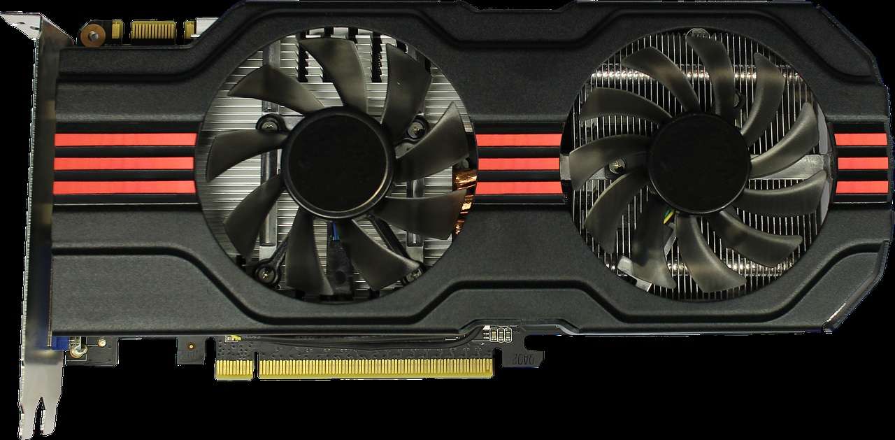 PC의 GPU CPU 하드웨어 사진