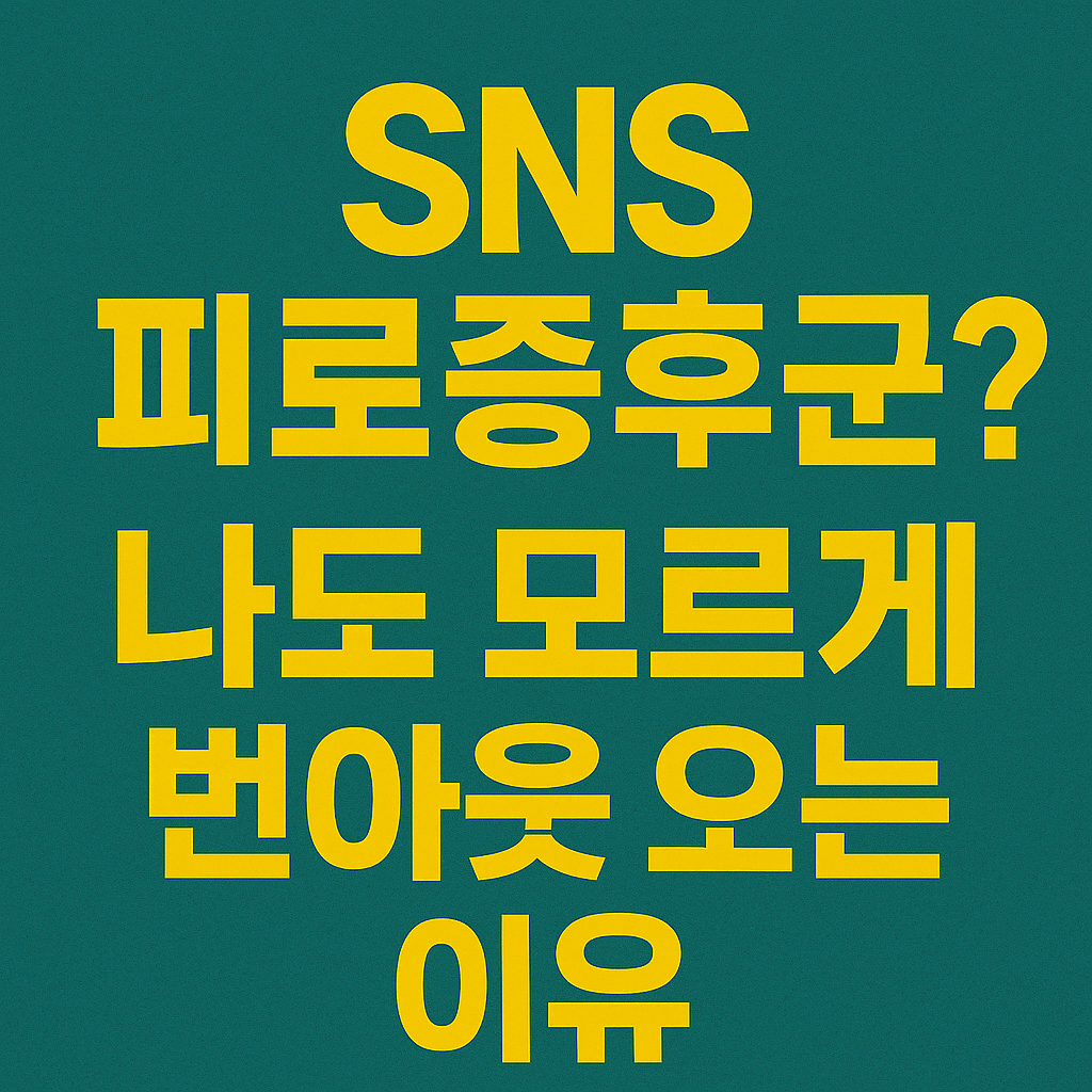 SNS 피로증후군