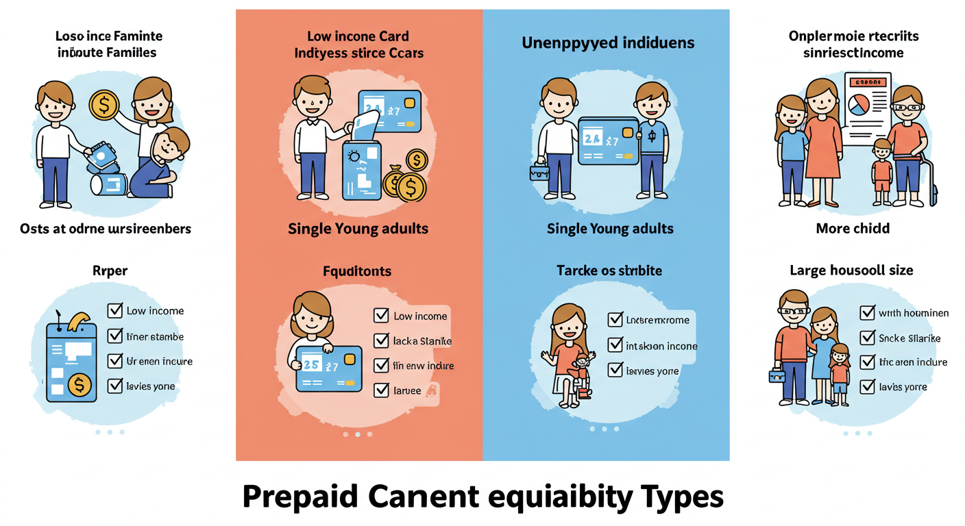 선불카드 지급 대상 유형