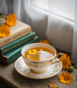 메리골드 꽃차 효능