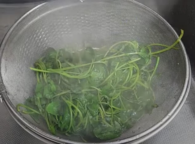 취나물 무침 삶고 난 후 인포그래픽