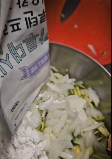 다이어터도 먹을 수 있는 NO밀가루 부침개 레시피