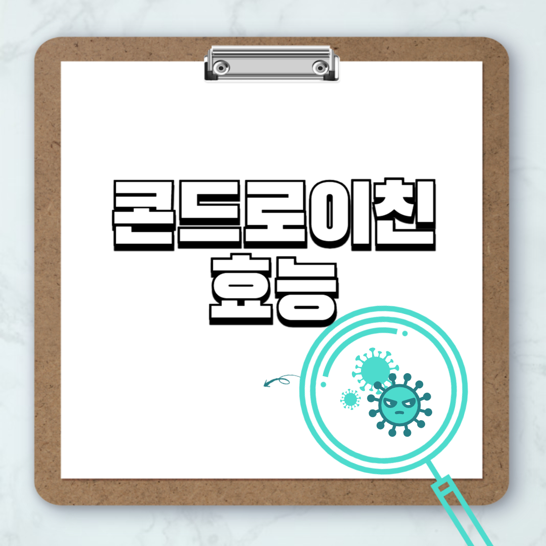 실제로 효과 있을까? 연구로 본 콘드로이친 효능