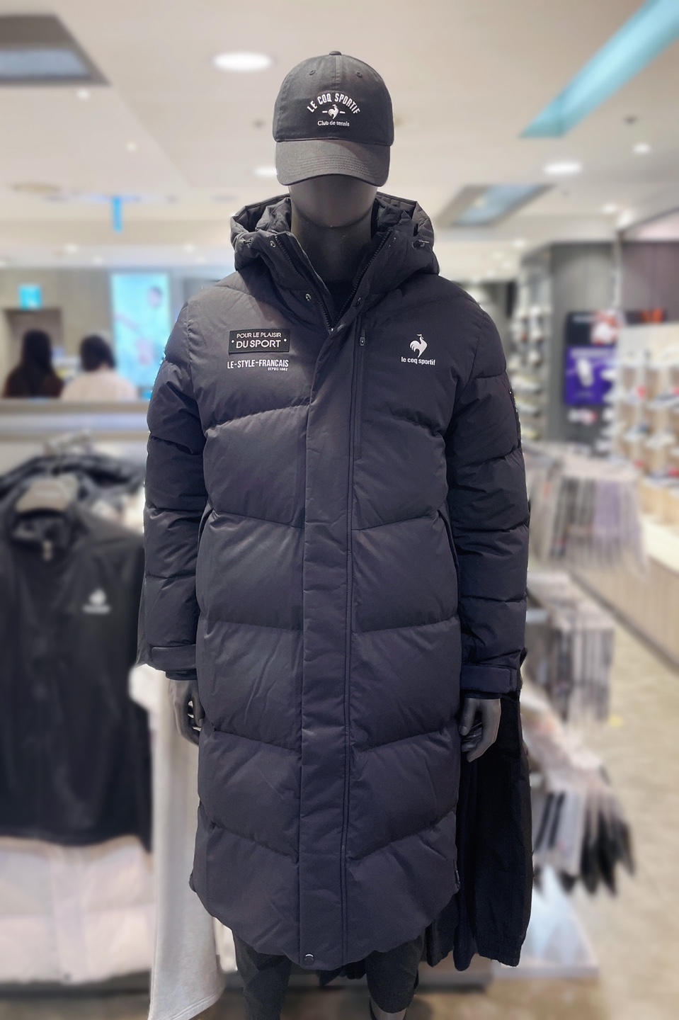 르꼬끄 남녀공용 AGA 듀얼플렉스 구스다운 롱패딩 QN423GDJN2