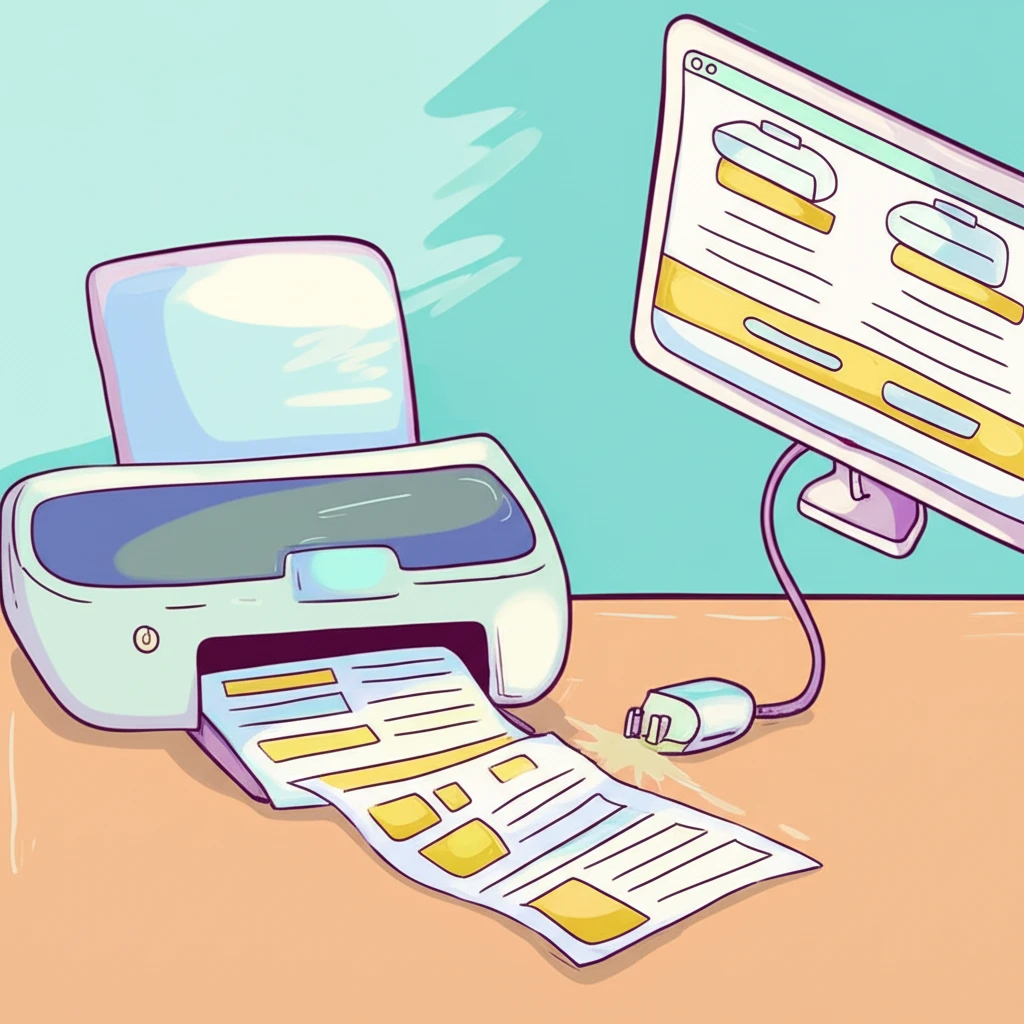 셀프 프린터 관리 카트리지 초기화로 