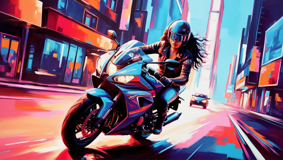 도심 및 악천후 속 안전한 오토바이 운전법