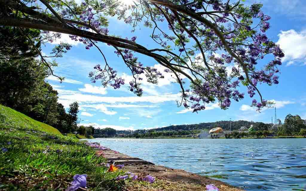 베트남 달랏 쑤언흐엉호 전경 사진