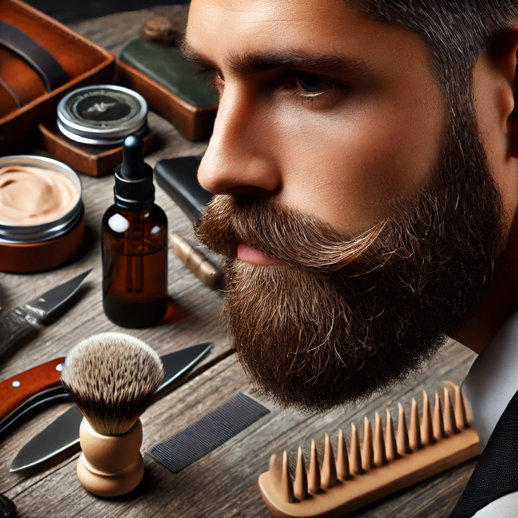 남성 수염 관리: 스타일링과 유지 방법