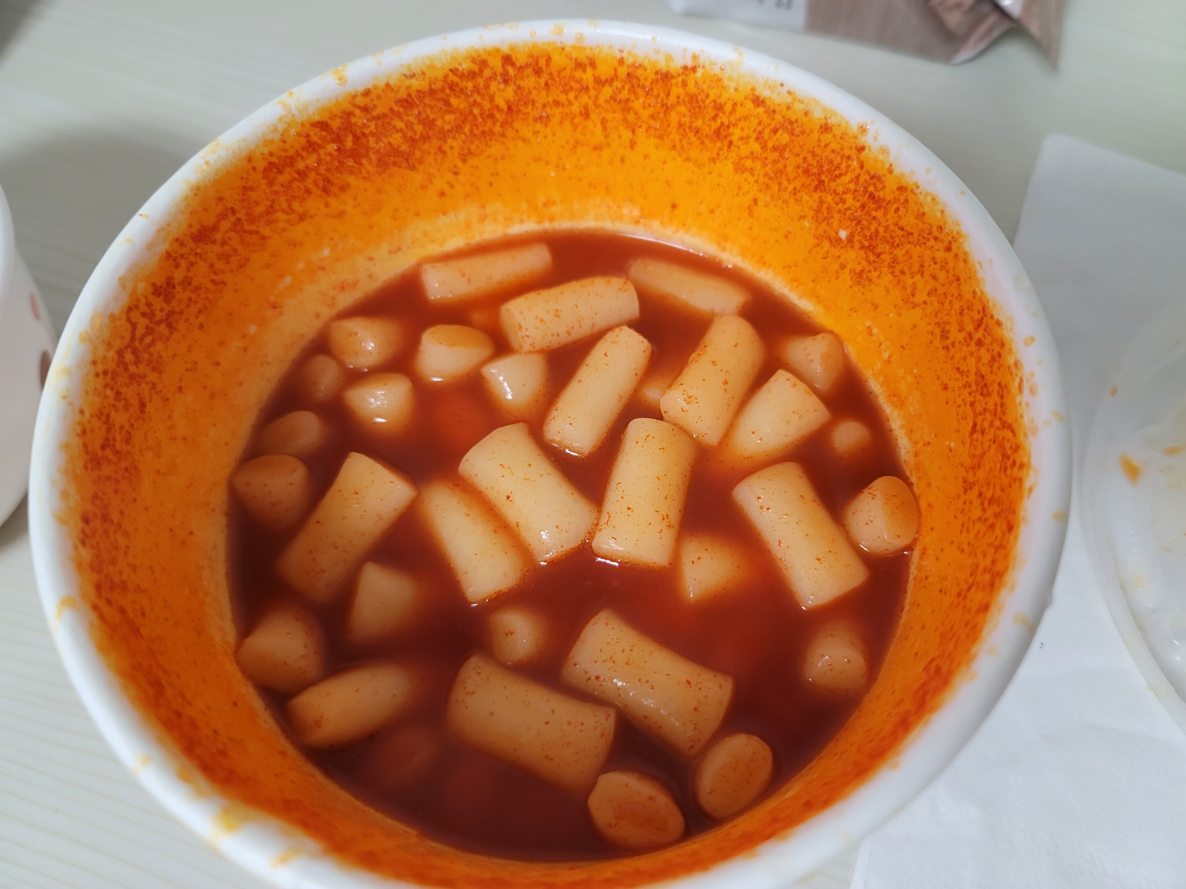 추억의 떡볶이 완성