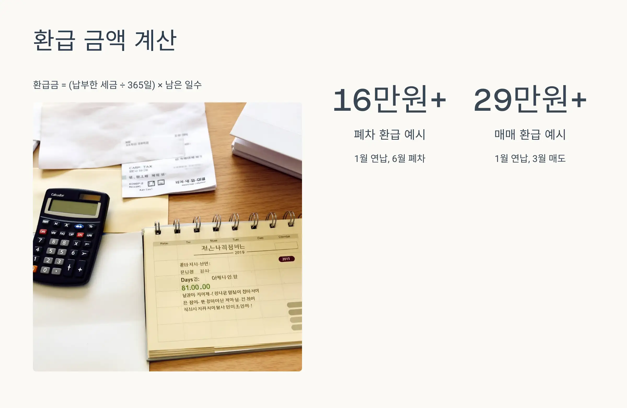 얼마나 환급받을 수 있나요?