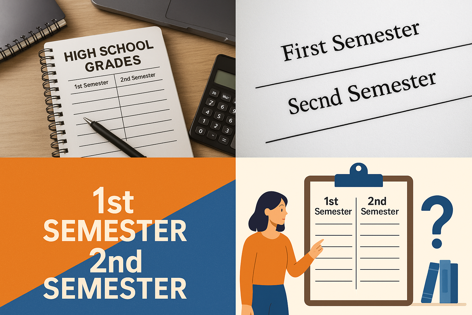 고등학교 내신, 1학기와 2학기 차이점 총정리!