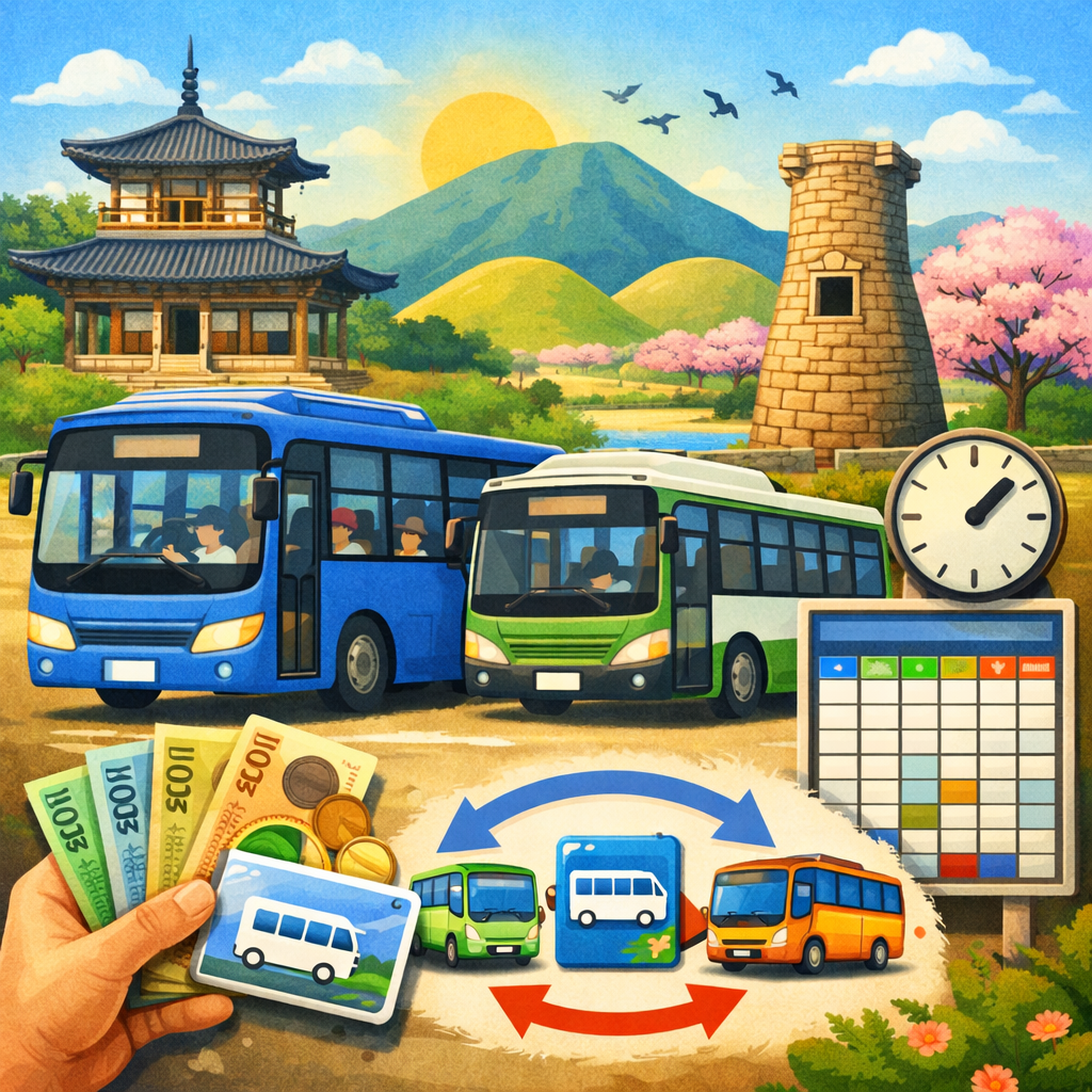 경주 시내버스 시간표, 요금, 환승 방법 총정리 &ndash; 경주 여행 필수 교통수단 관련 사진