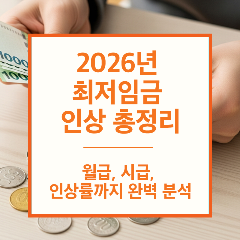 2026년 최저임금 인상