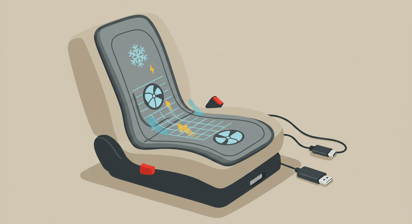 "시원한 착석을 위한 필수템, 쿨시트의 선택과 사용법"에 대한 이미지입니다.