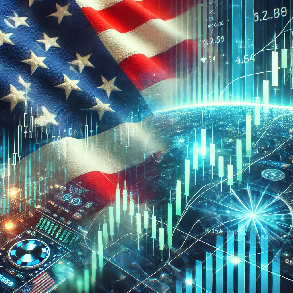 미국 S&P 500, 나스닥 100과 관련된 사진.