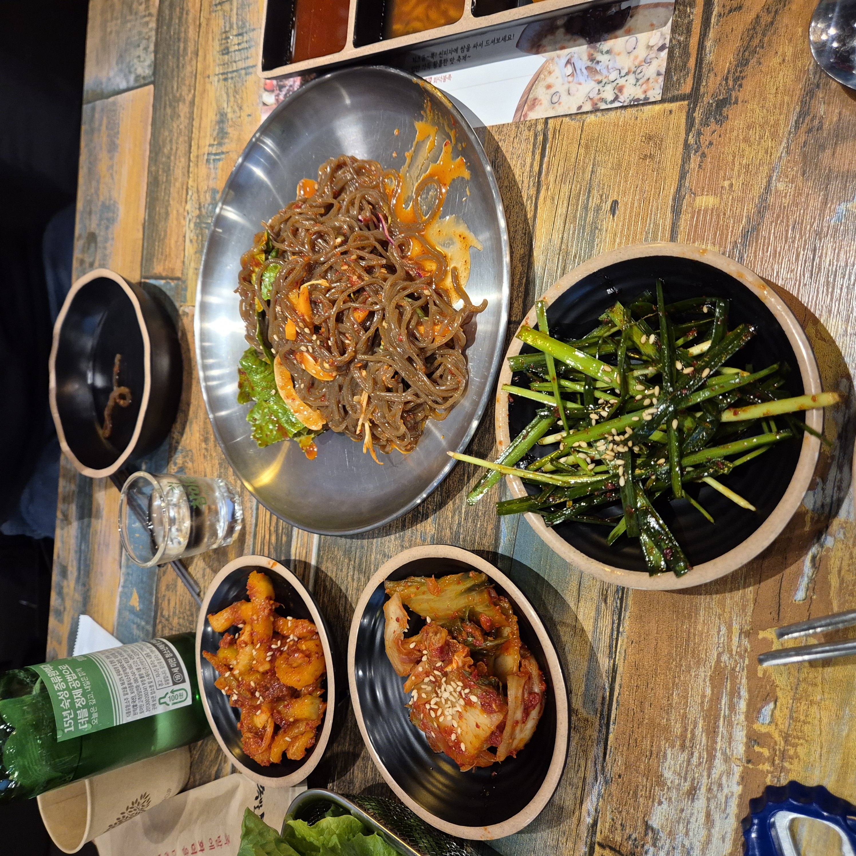 족발신선생 반찬 막국수