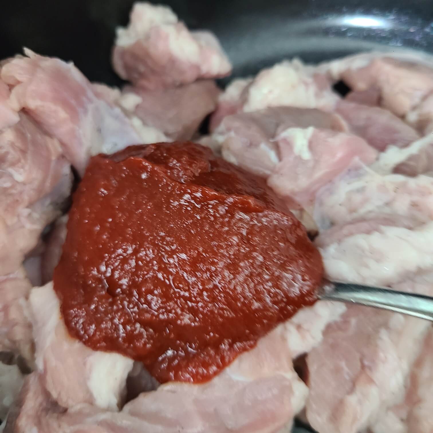 돼지고기 고추장 찌개 레시피