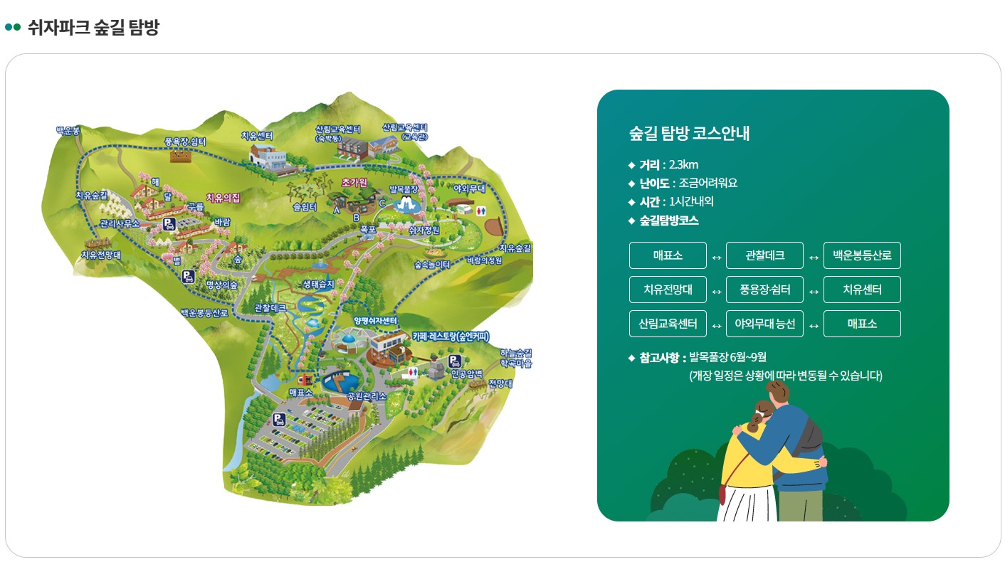 쉬자파크 숲길탐방로