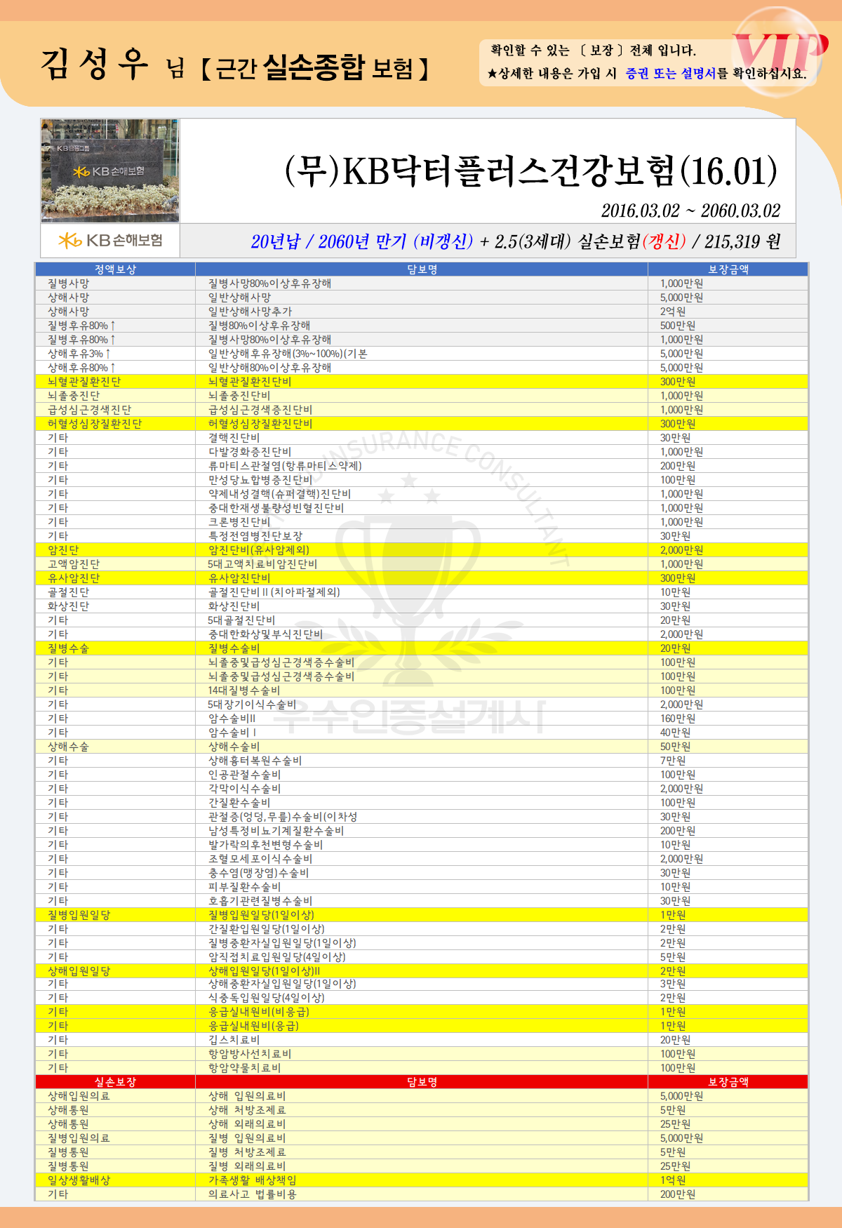 KB닥터플러스건강보험