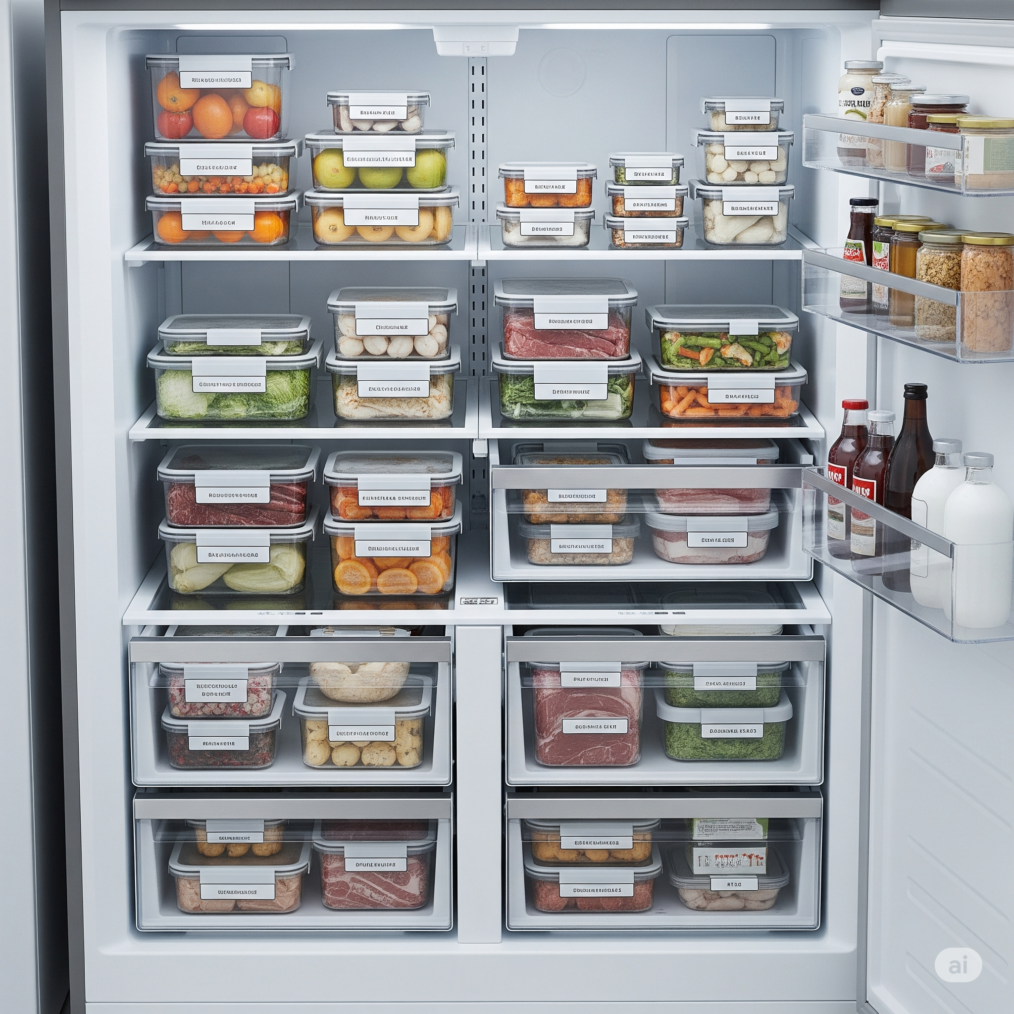 냉동실 정리 황금 꿀 팁