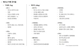 다낭 여행 준비물 환전 꿀팁 총정리 2025 최신_5