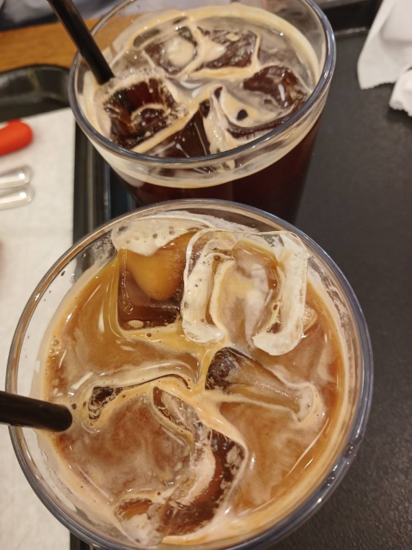 안스 아이스 라떼&amp;아메