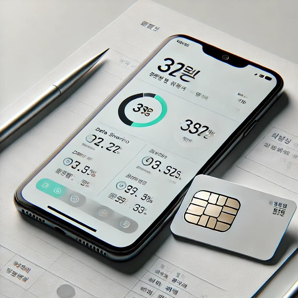 알뜰폰 데이타 유심