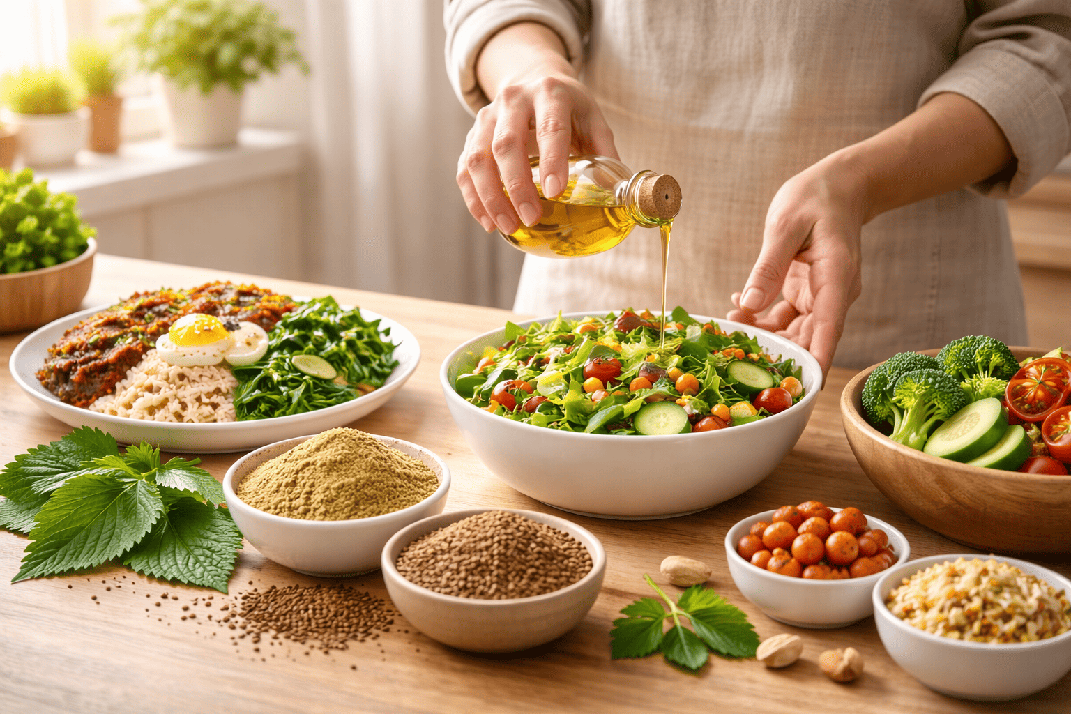 중장년층을 위한 들깨 섭취 방법과 영양 활용 전략