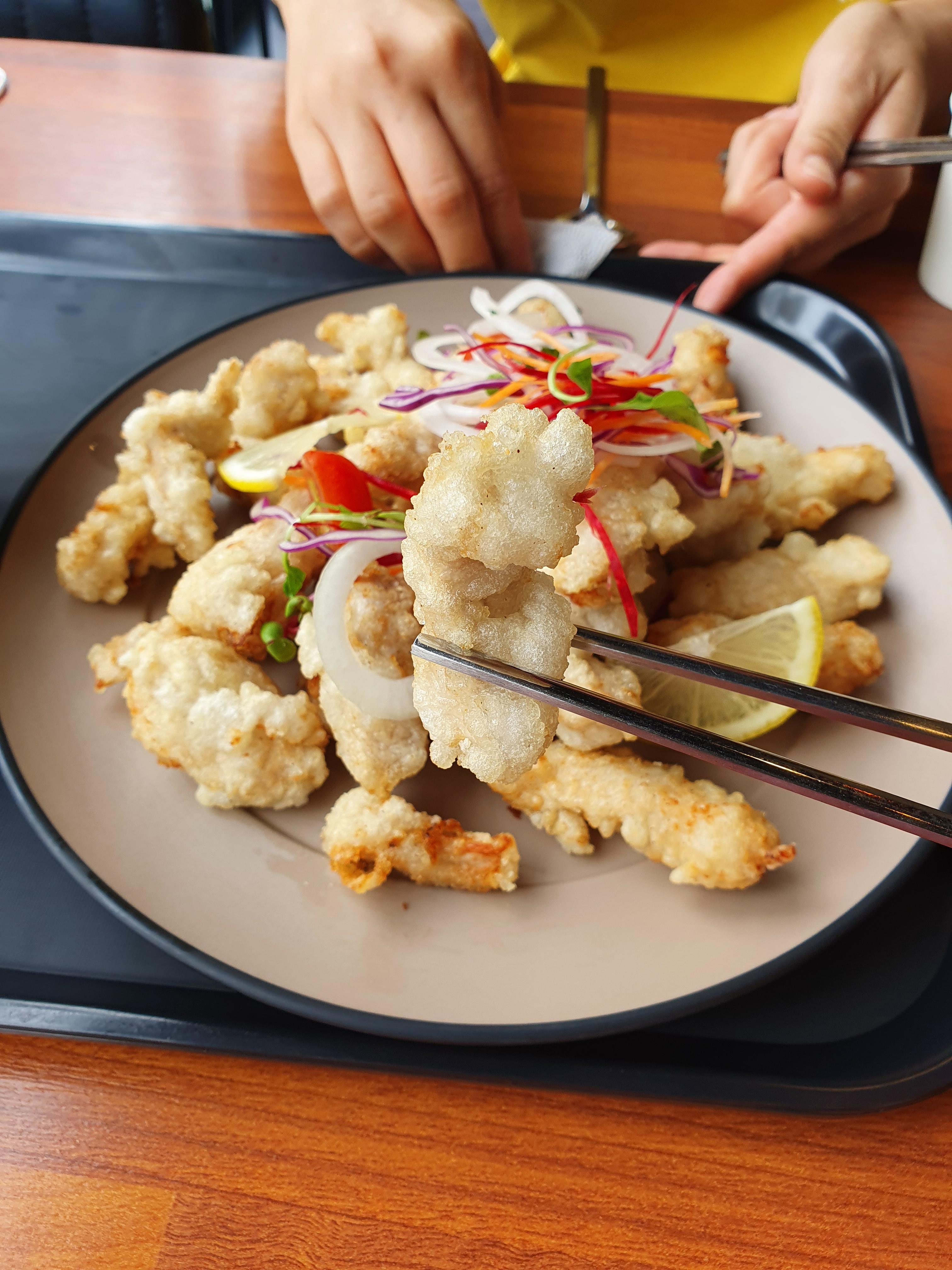 원내동 찐짬뽕 탕수육 모양