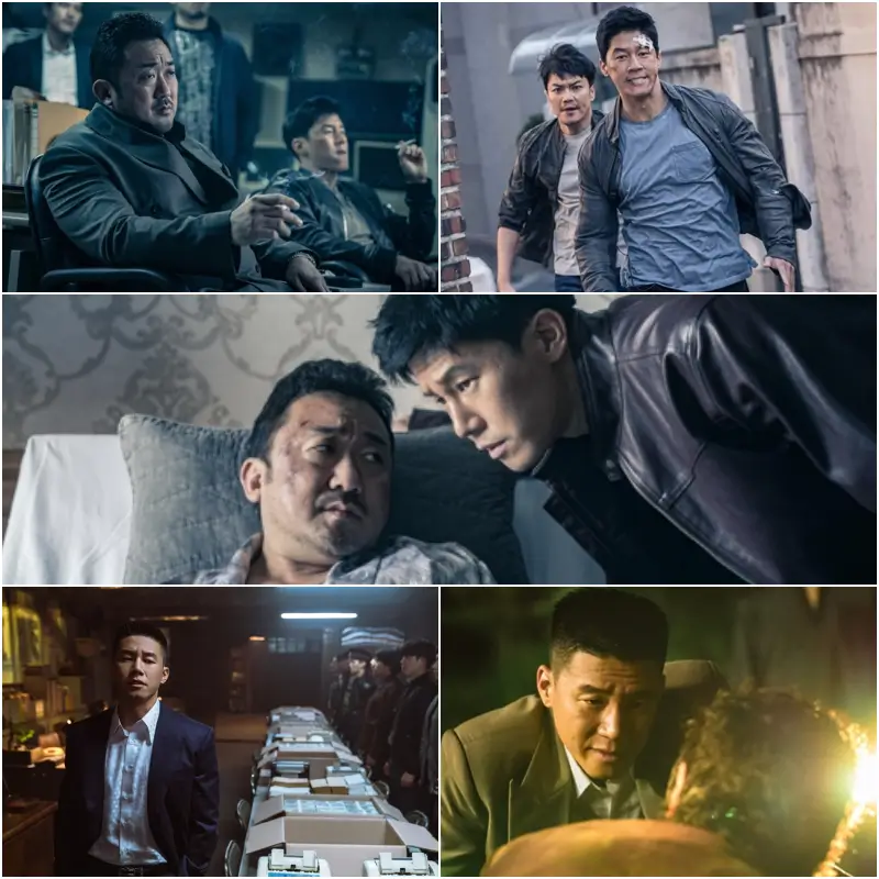 영화 악인전의 마동석과 김무열의 등장씬