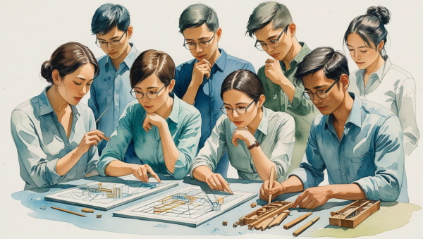 INTP는 감정을 설명하거나 다루는 것보다, 구조와 논리를 탐구하는 데 더 능숙합니다에 관한 그림